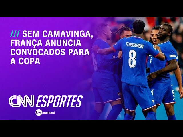 França anuncia convocação para a Copa de 2026 com ausência de meia do Real | CNN PRIME TIME