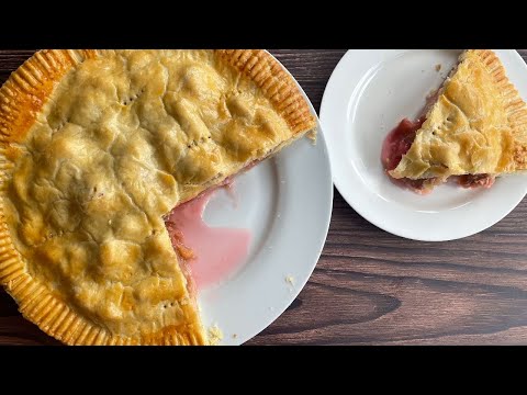 HOW TO MAKE TRADITIONAL IRISH RHUBARB TART!
