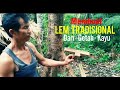 MEMBUAT LEM TRADISIONAL DARI GETAH KAYU