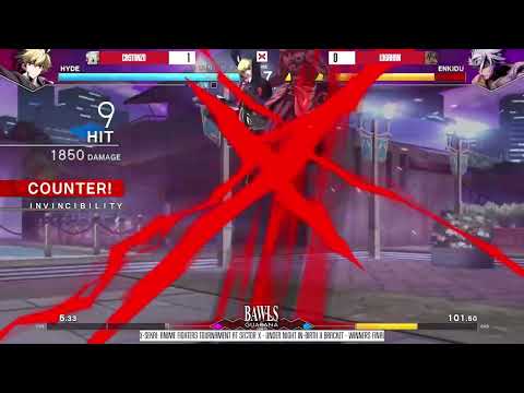 X-Sekai Anime Fighters Tournament ➤ UNI2 Winners Final Castanzo Vs Logahan