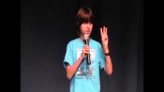 Brian Regan Impersonation by 12 yr. old in talent show
