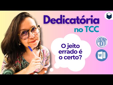 Como escrever e formatar a DEDICATÓRIA do TCC ABNT – Infonormas