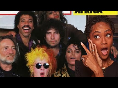 FIRST TIME REACTING TO | USA FOR AFRICA (AND I AM CONFUSED!!!)