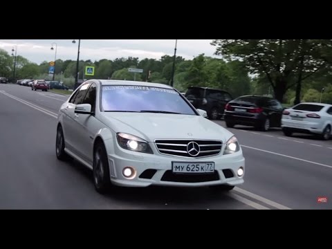 Mercedes-Benz C63 AMG Тест-Драйв.Anton Avtoman.