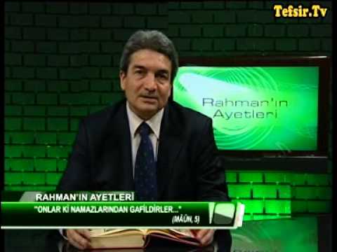 maun Suresi Kuran Tefsiri  Tam  Ayet   Prof.Dr. Şadi Eren