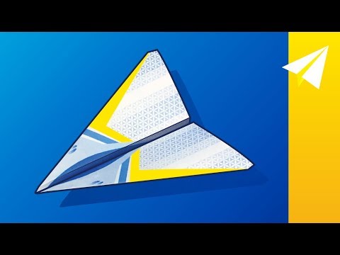 Paper Airplane with Free Template — How to Fold Stratus