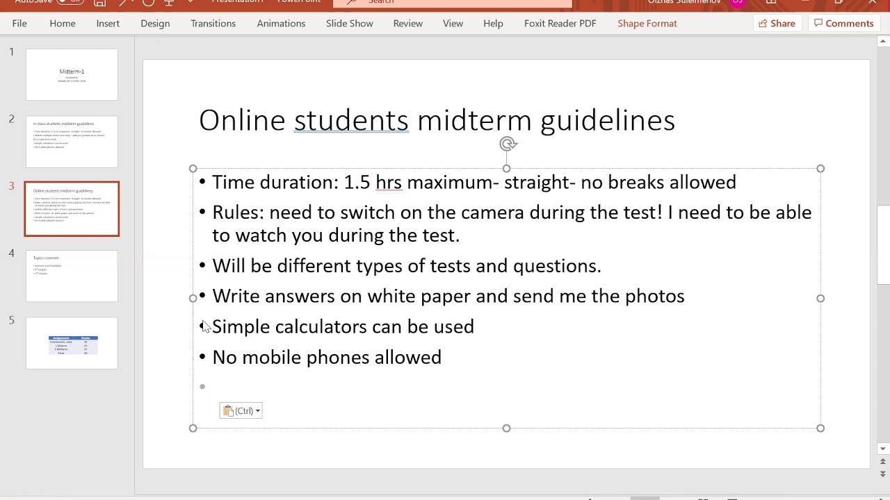 Econometrics Midterm-1 Guidelines