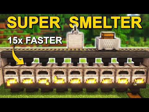 The BEST Super Smelter in Minecraft 1.21+ (Tutorial)