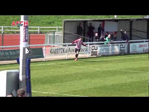Enfield Town 3 AFC Hornchurch 2 (11 Apr 15) - Tuohy goal