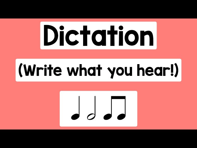 Vídeo relacionado con Hear It, Read It, Write It!: 30 Sequential Music Dictation Lessons