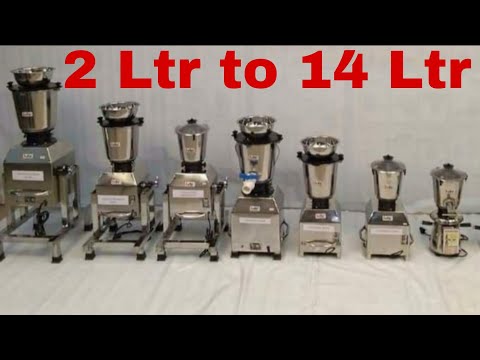 10 Liter Commercial Tilting Mixer Grinder