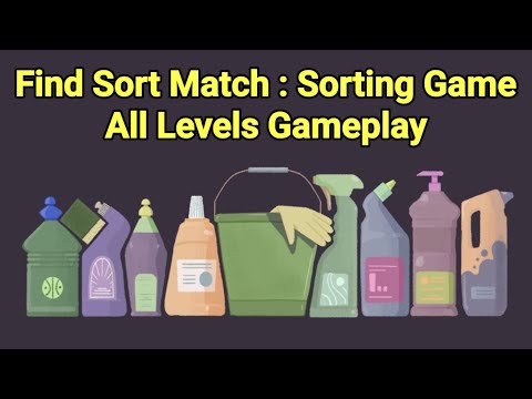 Find Sort Match The Puzzle Game All Levels Gameplay - YouTube