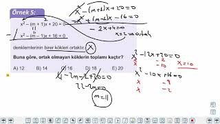 Eğitim Vadisi AYT Matematik 4.Föy Denklem Sistemleri 1 Konu Anlatım Videoları