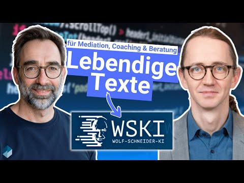 Wolf-Schneider-KI: in lebendigem Deutsch schreiben (KI-Kompass für Mediation, Coaching & Beratung)