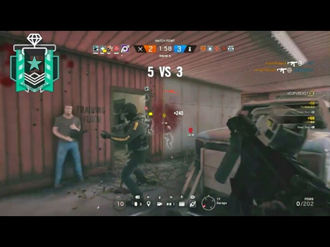 Pulse Ace: Xbox Diamond - Ranked Highlights - Rainbow Six Siege Gameplay
