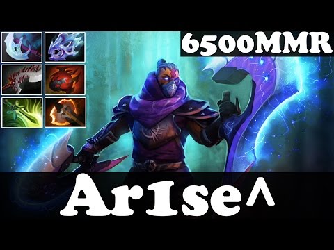 Dota 2 - Ar1se^ 6500 MMR Plays Anti-Mage vol 2 - Ranked Match Gameplay