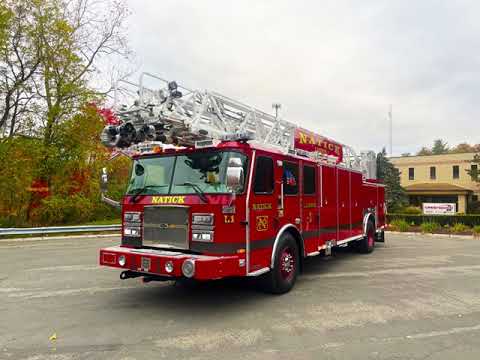 Natick, MA – E-One HR100 Ladder