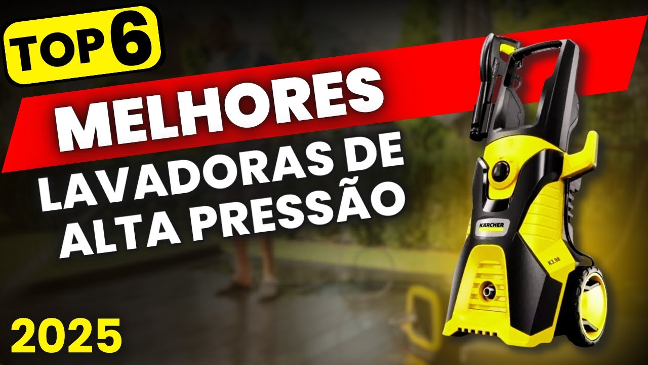 Qual a MELHOR LAVADORA DE ALTA PRESSÃO 2024? Top 6 Melhores Lavadoras de Alta Pressão para Comprar!!