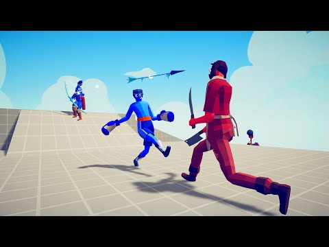 BOXER and ICE ARCHER + 2 VIKING CATAPULT vs EVERY UNIT | TABS - Totally Accurate Battle Simulator