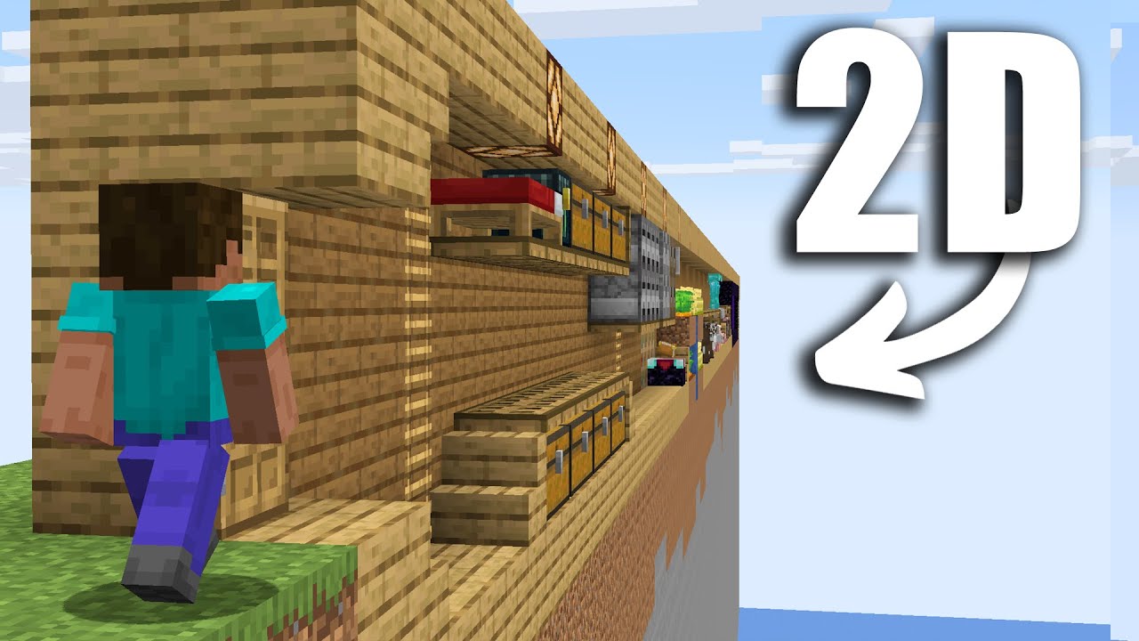 I Built a 2D Minecraft Base