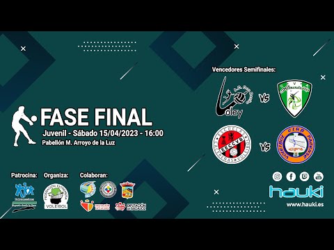 🧔🏻‍🏐 FASE FINAL CPTO. EXTREMADURA - JUVENIL MASCULINO 2023   💚🤍🖤