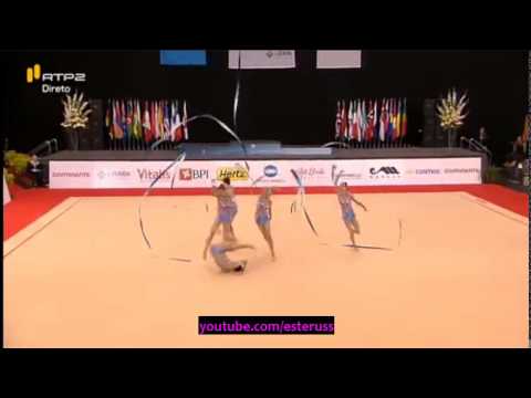 Bulgaria 2 hoops + 6 clubs Final - World Cup Lisbon 2015