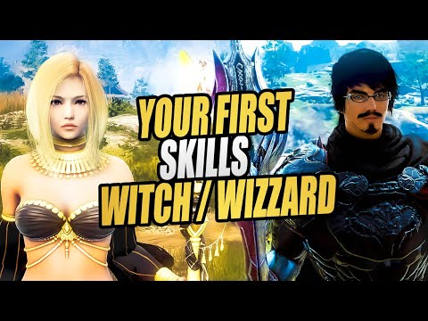 Witch/Wizard BEGGINERS SKILL GUIDE - Black Desert Online MMORPG
