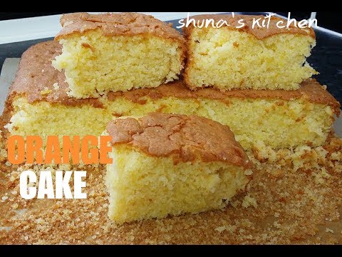 ORANGE CAKE / KEKI YA MACHUNGWA (English&Swahili)