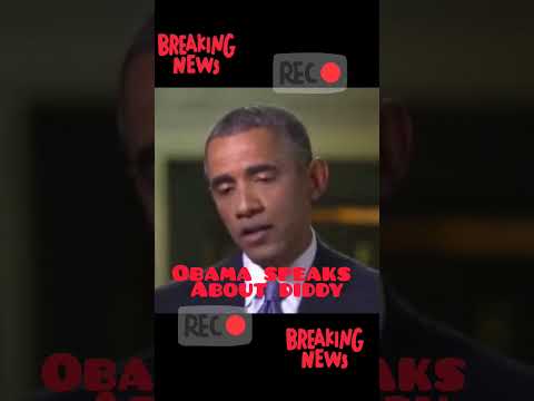 Obama speaks about p Diddy.        #comedy #funny #trending #viral