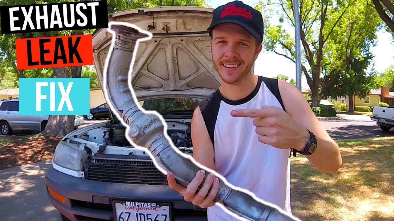 How To Fix Exhaust Leak in your Car -Jonny DIY