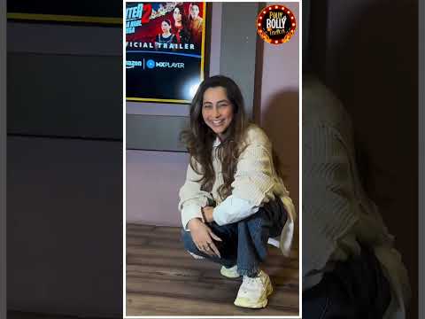 Anusha Dandekar plying with dogs at Tanvi The Great screening