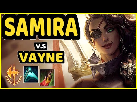 LUSKKA (SAMIRA) vs VAYNE - BOTTOM ADC GAMEPLAY - BR Ranked GRANDMASTER