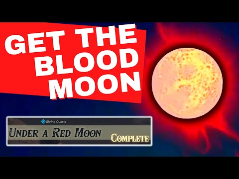 How To Get The Blood Moon - Zelda BOTW