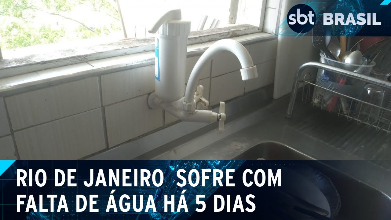 População sofre com falta de água há 5 dias no Rio de Janeiro | SBT Brasil (30/11/24)