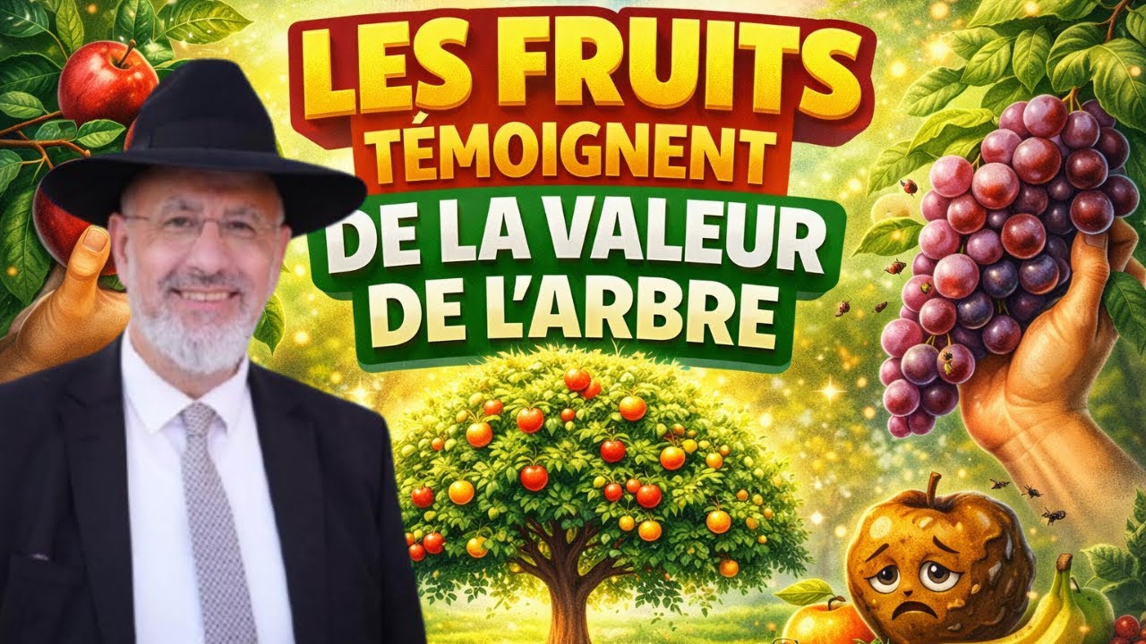 Les fruits témoignent de la valeur de l'arbre, éducation.
