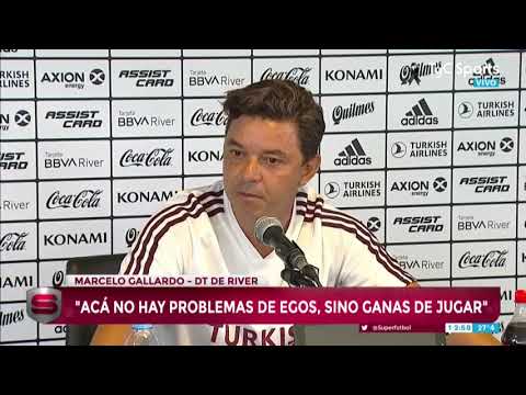 ¿Qué dijo Marcelo Gallardo sobre la chance de enfrentar a su hijo?