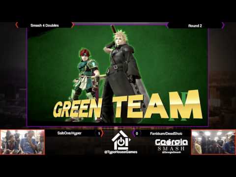 We Tech Those 9 - SaltOne/Hyper vs Fanttum/DeadShot - Smash 4 Doubles Round 2