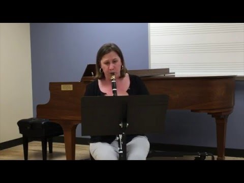 OMEA All-State Etude - Clarinet.  Voxman, p. 42