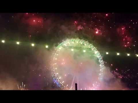 London Fireworks NYE 2016/2017