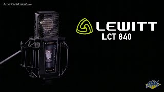Video thumbnail for Lewitt LCT 840 - A versatile tool for your arsenal - AmericanMusical.com by American Musical Supply