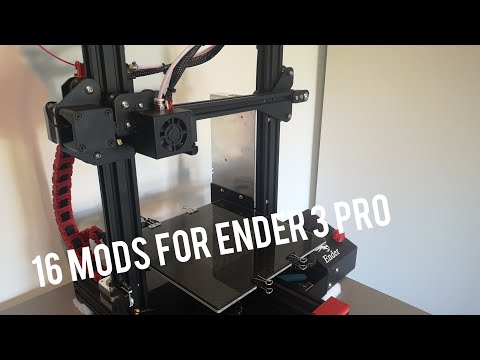 16 Mods and Upgrades for my Ender 3 Pro