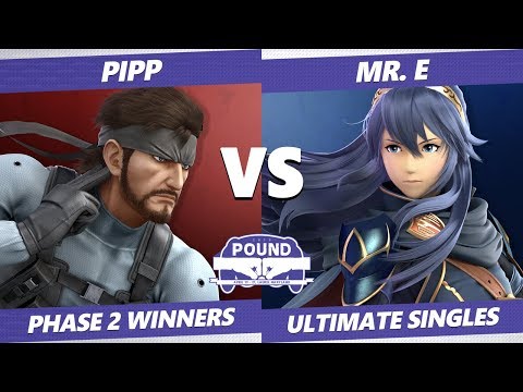 Pound 2019 SSBU -  Pipp (Snake) VS  Mr. E (Lucina) Smash Ultimate Phase 2 Winners