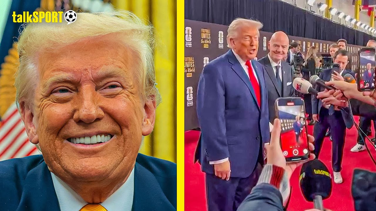 🚨EXCLUSIVE: Donald Trump Speaks to talkSPORT at the FIFA World Cup Draw!