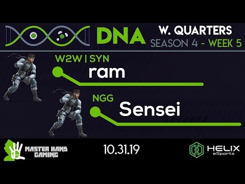 DNA S4:W5 - W2W | SYN | ram (Snake) Vs. NGG | Sensei (Snake) - W Quarterfinals