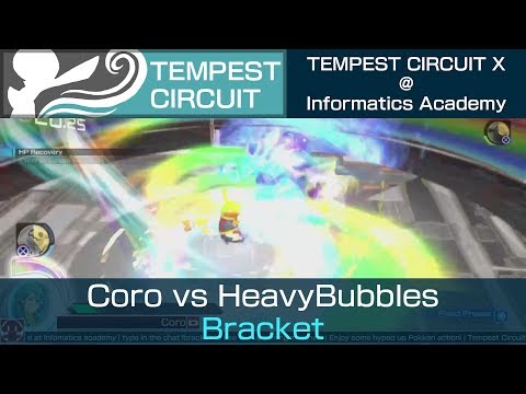 Tempest Circuit X - Pokkén DX Bracket: Coro (Pikachu Libre) vs. HeavyBubbles (Blastoise)