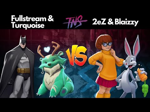 FullStream/Turquoise (Batman/Reindog) vs 2eZ/Blaizzy (Velma/Bugs Bunny) - MultiVersus 2v2 TOP 8
