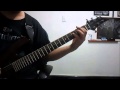 Bathory / Born For Burning (Guitar Cover) 