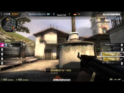 Epsilon vs. /10/ | Gruppe B, DreamHack Summer | de_inferno