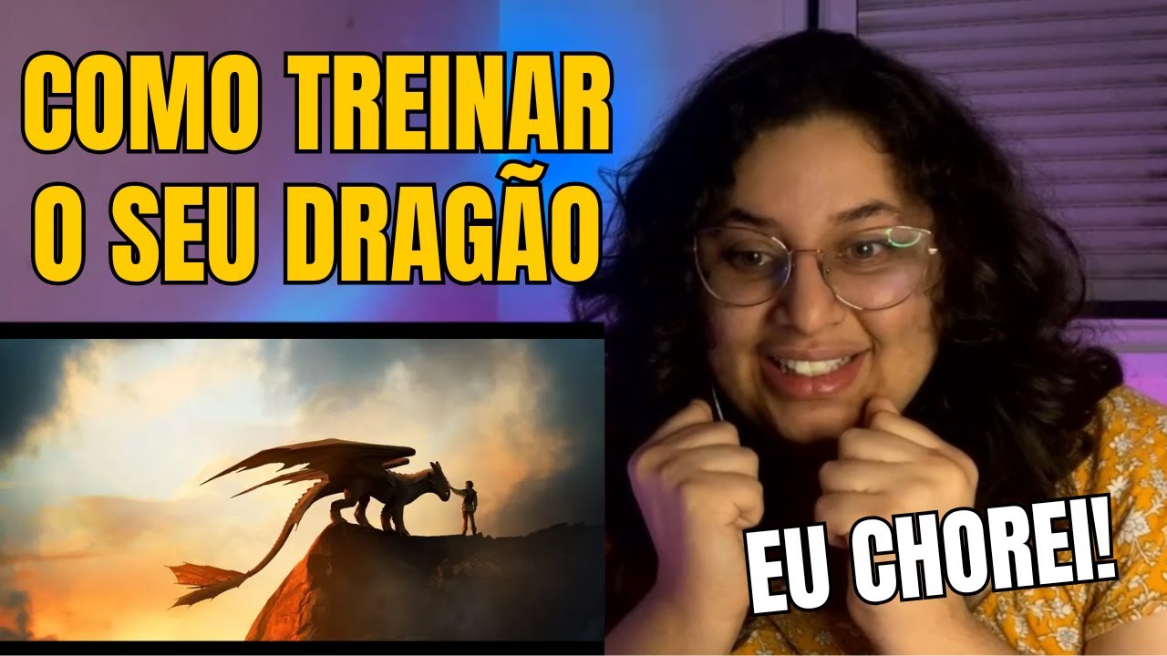 TA PERFEITO! REACT COMO TREINAR O SEU DRAGÃO LIVE ACTION - Teaser trailer