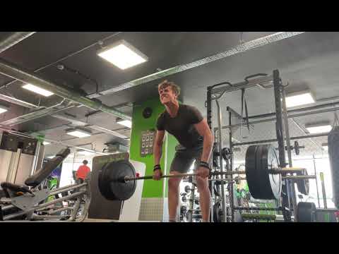 Angry pendlay rows 120kg/264lbs @80kg